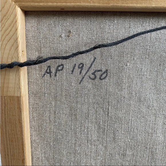 Rare Anatole Krasnyansky Signed Artist Proof Acrylic Cityscape Serigraph Framed - Picture 8 of 11